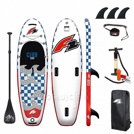 Deska SUP F2 Glide Surf Kids Wing 9'2 z wiosłem- pompowany paddleboard