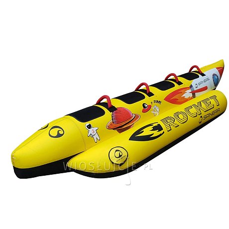 Banan do holowania SPINERA ROCKET 4 towable - czteromiejscowe pływadło