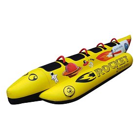 Banan do holowania SPINERA ROCKET 4 towable - czteromiejscowe pływadło