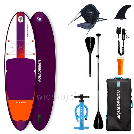 Deska SUP AQUADESIGN Lava 9'8'' Combo - pompowany paddleboard