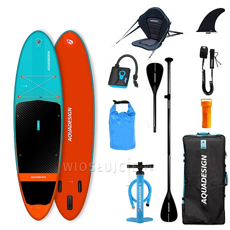 Deska SUP AQUADESIGN Luckey 10'2" Combo - pompowany paddleboard