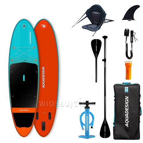 Deska SUP AQUADESIGN Luckey 10'2" Combo - pompowany paddleboard