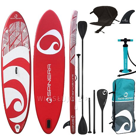 Deska SUP SPINERA SUPVENTURE RED 10'6 DLT - pompowany paddleboard