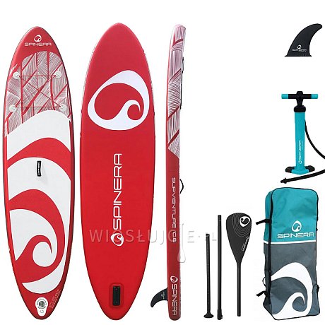 Deska SUP SPINERA SUPVENTURE RED 10'6 DLT - pompowany paddleboard