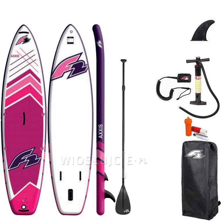 Paddleboard F2 AXXIS 10'5 PINK s pádlem 2024 - nafukovací paddleboard