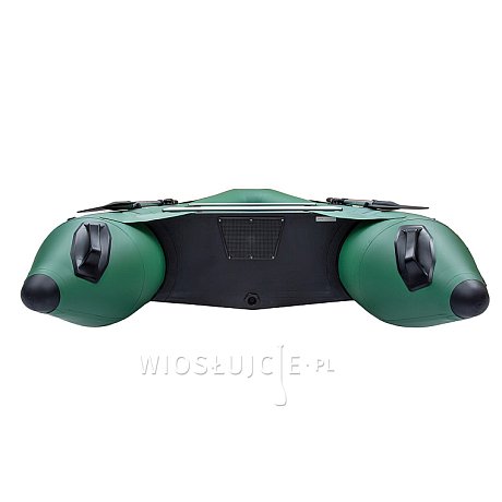 Ponton GLADIATOR LIGHT AK320WF green - pompowana łódź z drewnianą podłogą