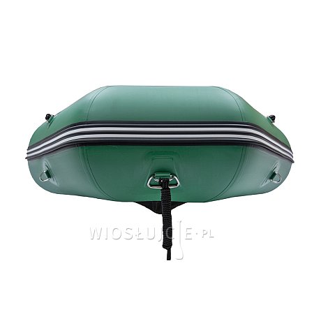 Ponton GLADIATOR LIGHT AK320WF green - pompowana łódź z drewnianą podłogą