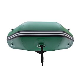 Ponton GLADIATOR LIGHT AK320WF green - pompowana łódź z drewnianą podłogą