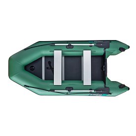 Ponton GLADIATOR LIGHT AK320WF green - pompowana łódź z drewnianą podłogą