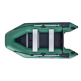 Ponton GLADIATOR LIGHT AK300WF green - pompowana łódź z drewnianą podłogą