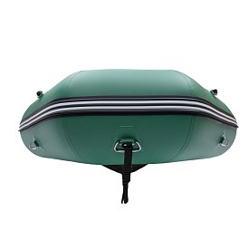 Ponton GLADIATOR LIGHT AK300WF green - pompowana łódź z drewnianą podłogą