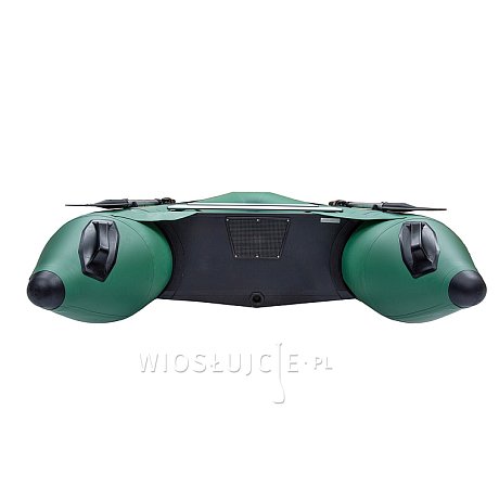 Ponton GLADIATOR LIGHT AK300WF green - pompowana łódź z drewnianą podłogą