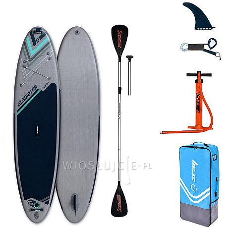 Deska SUP GLADIATOR ORIGIN 10'6 Special Edition z wiosłem COMBO - pompowany paddleboard