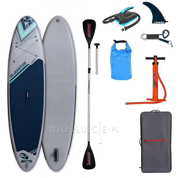 Deska SUP GLADIATOR ORIGIN 10'8 Special Edition z wiosłem COMBO - pompowany paddleboard