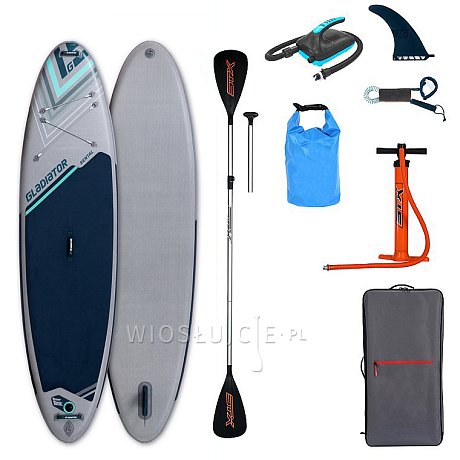 Deska SUP GLADIATOR ORIGIN 10'8 Special Edition z wiosłem COMBO - pompowany paddleboard