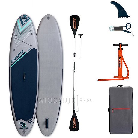 Deska SUP GLADIATOR ORIGIN 10'8 Special Edition z wiosłem COMBO - pompowany paddleboard