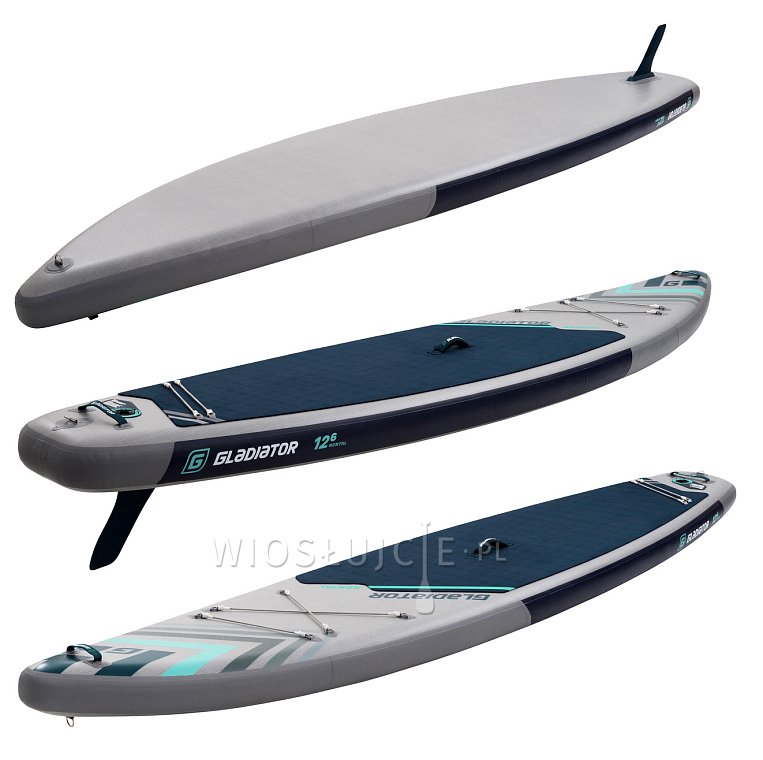 Deska SUP GLADIATOR ORIGIN 12'6 Special Edition z wiosłem COMBO - pompowany paddleboard (594083)