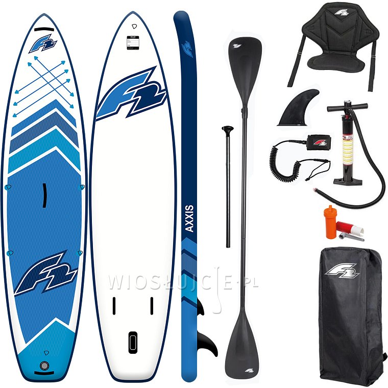 Paddleboard F2 AXXIS SMU 12'2 COMBO LIGHT BLUE s pádlem 2024 - nafukovací paddleboard