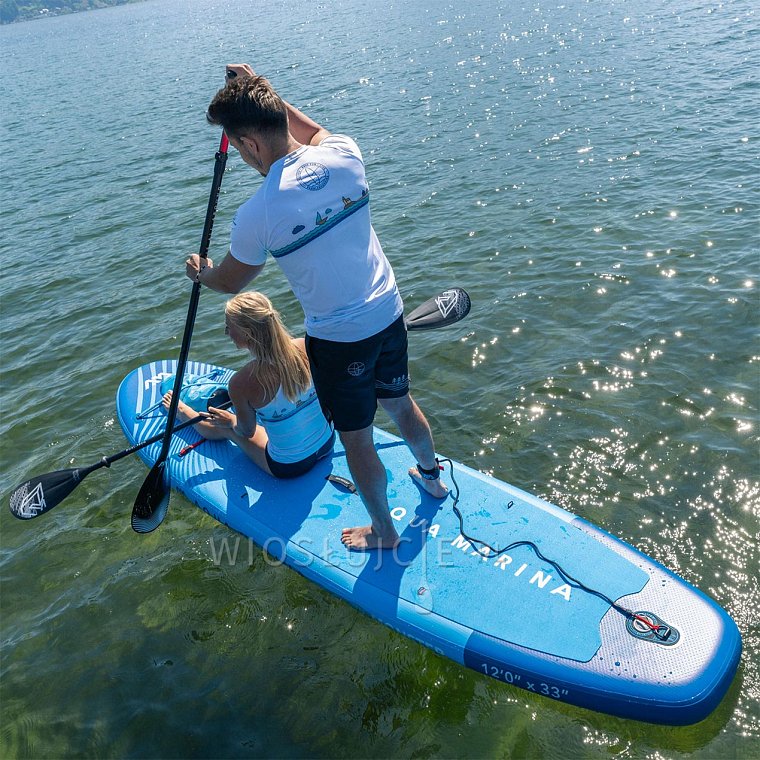 Deska SUP AQUA MARINA MONSTER 12'0 BLUE - limitowana edycja