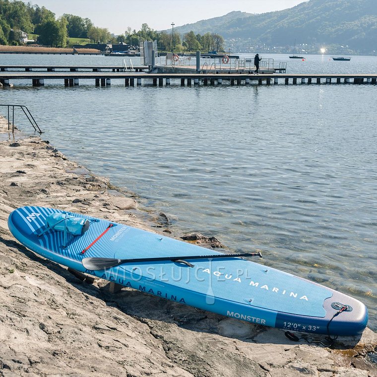 Deska SUP AQUA MARINA MONSTER 12'0 BLUE - limitowana edycja