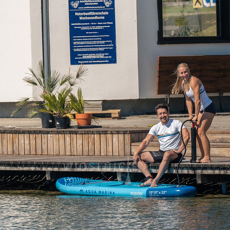 Deska SUP AQUA MARINA FUSION 10'10 BLUE - limitowana edycja