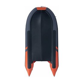 Ponton GLADIATOR CLASSIC B370AL orange dark gray - pompowana łódź z aluminiową podłogą