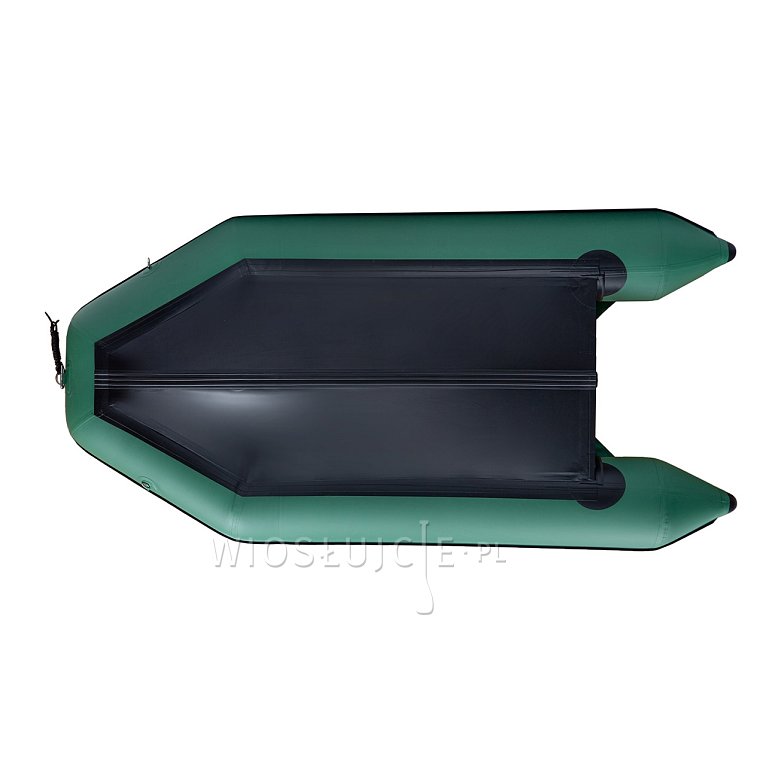 Ponton GLADIATOR LIGHT AK300WF green - pompowana łódź z drewnianą podłogą