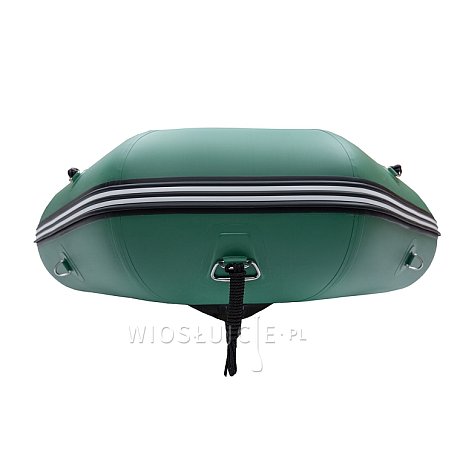 Ponton GLADIATOR LIGHT AK300WF green - pompowana łódź z drewnianą podłogą