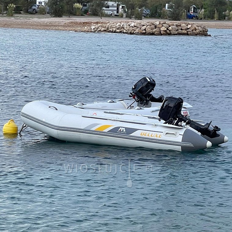 Pompowany ponton AQUA MARINA U-DeLuxe 2,98m DWF Air Deck