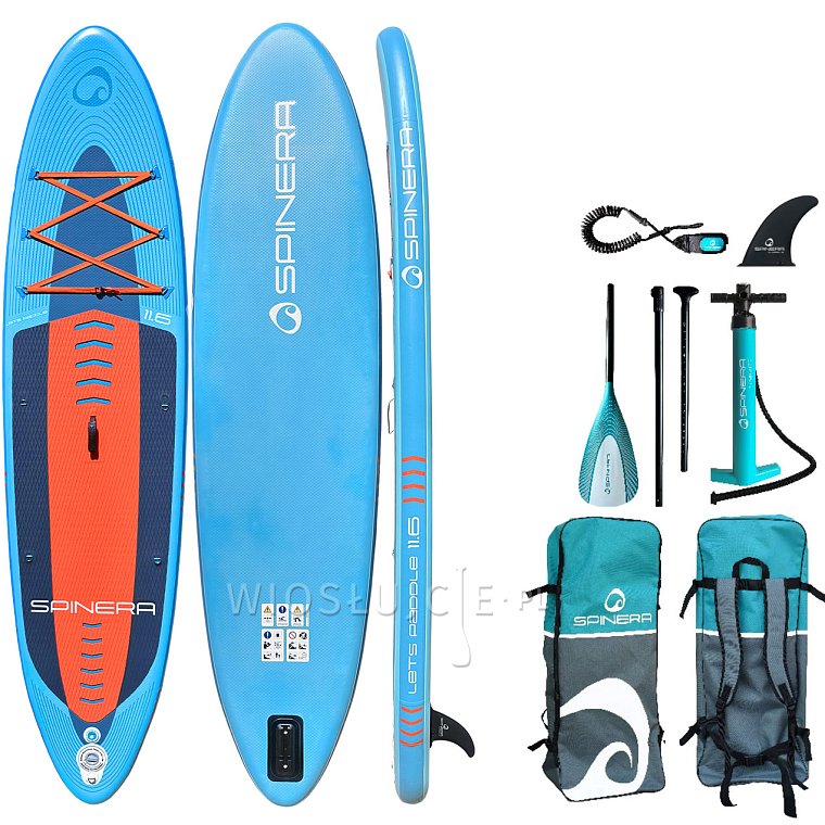 Deska SUP SPINERA SUP LET'S PADDLE 11'6'' model 2025 - pompowany paddleboard
